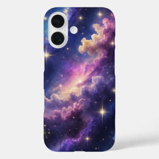 Cosmic Galaxy Design  iPhone 16 Case