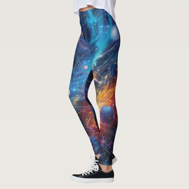 Cosmic Galaxy Leggings (Left)