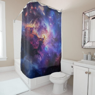 Cosmic Galaxy Shower Curtain