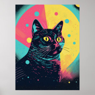 Cosmic Gaze Poster