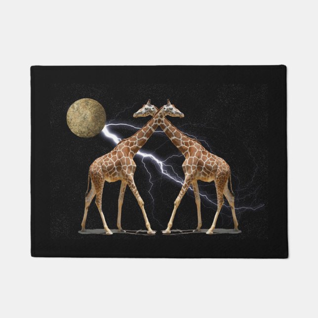 COSMIC GIRAFFES DOORMAT (Front)