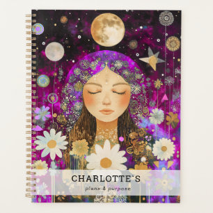Cosmic Girl Boho Moon Planner
