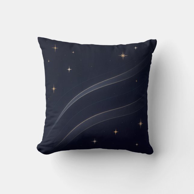 Cosmic Glow Design Cushion (Front)