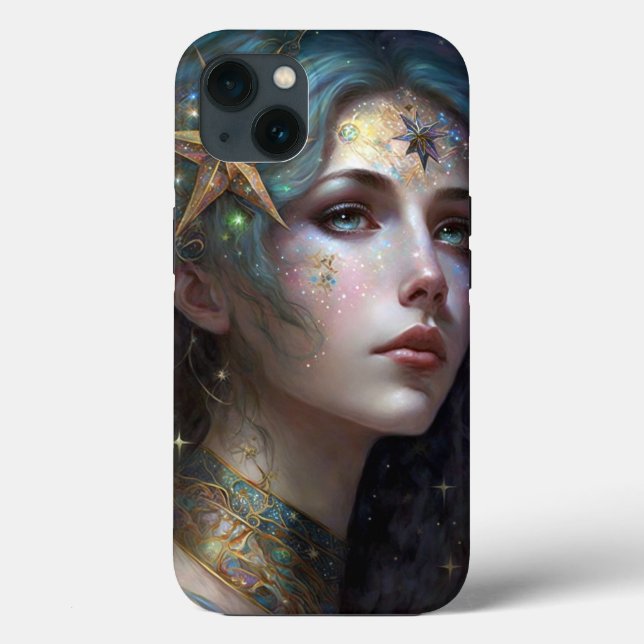 Cosmic Goddess Fantasy Art Case-Mate iPhone Case (Back)