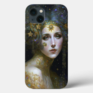 Cosmic Goddess Fantasy Art iPhone 13 Case