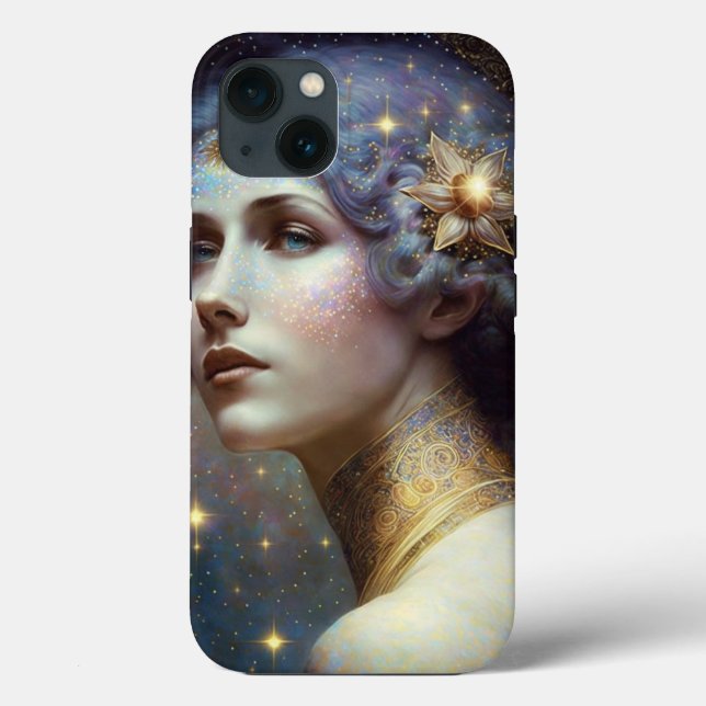Cosmic Goddess Fantasy Art Case-Mate iPhone Case (Back)