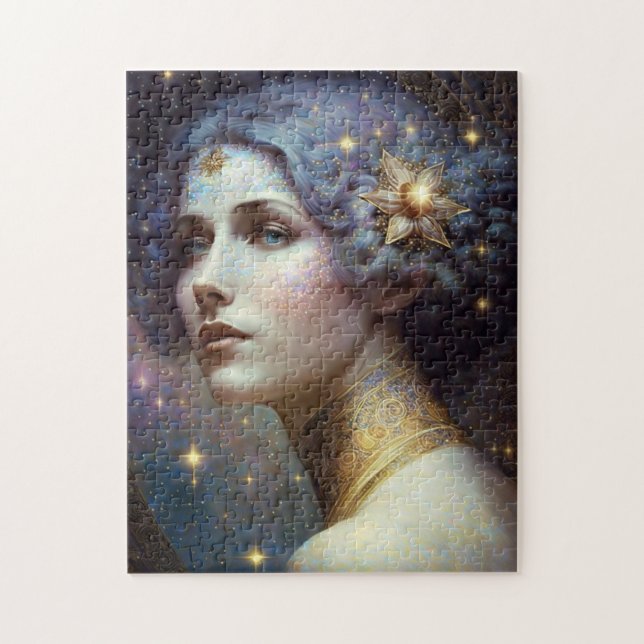 Cosmic Goddess Fantasy Art Jigsaw Puzzle (Vertical)