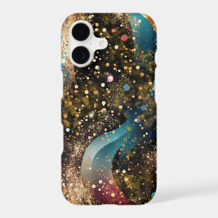 Cosmic  Gold Dust Abstraction