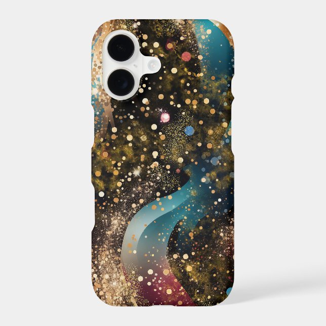 Cosmic  Gold Dust Abstraction (Back)