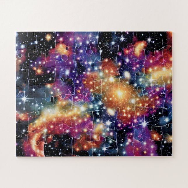 Cosmic golden adventures for young science minds jigsaw puzzle (Horizontal)