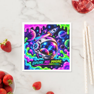 Cosmic GOO Mission Control Napkin