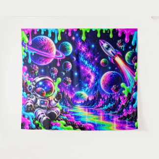 Cosmic Goo Mission Control Tapestry