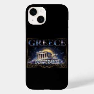 Cosmic Greece Ancient Temple Celestial Art Case-Mate iPhone 14 Case