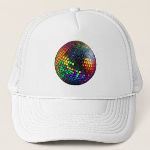 Cosmic Groove Fusion: Disco Ball  Trucker Hat