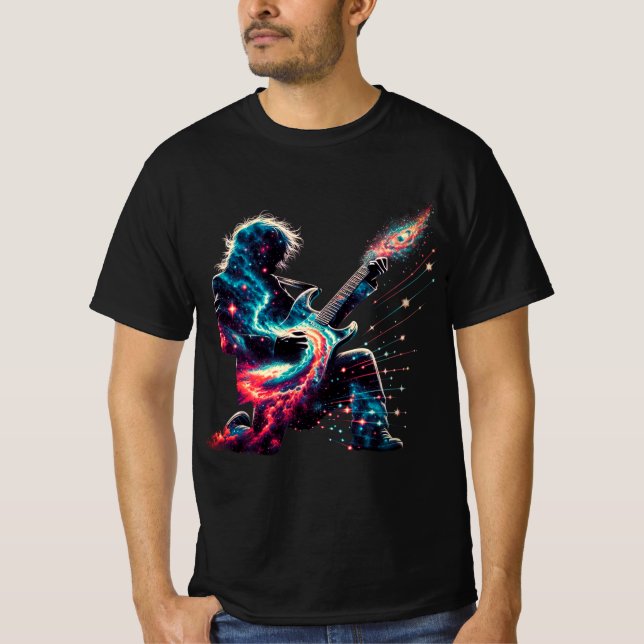 Cosmic Guitarist T-Shirt (Front)