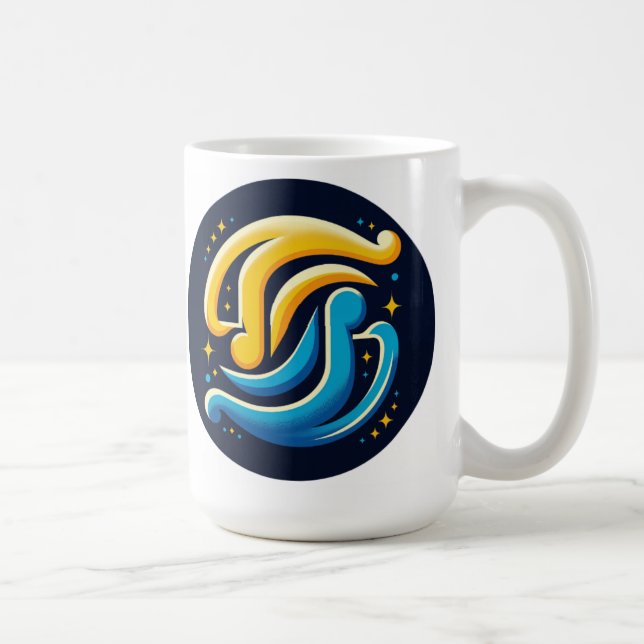 Cosmic Harmony Mug (Right)