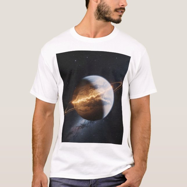 Cosmic healing -- space view  T-Shirt (Front)