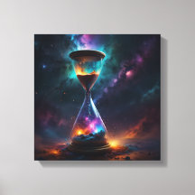 Cosmic Hourglass Cascades With Sparkling Grains