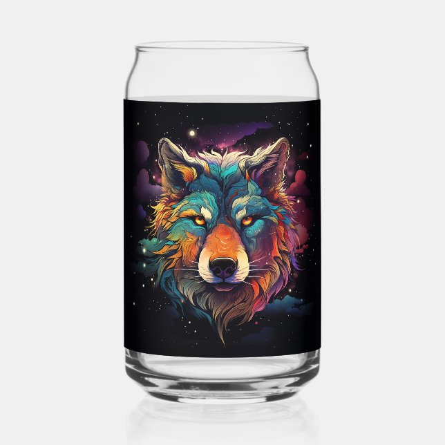 Cosmic Howl Can Glass (Front)