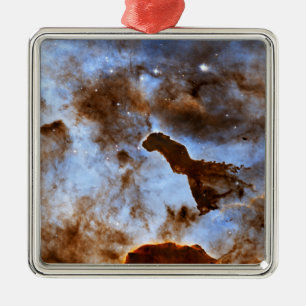 Cosmic Ice Metal Ornament