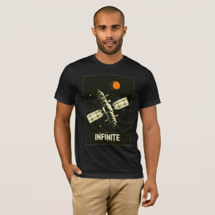 Cosmic Infinite - Retro Sci-Fi T-Shirt