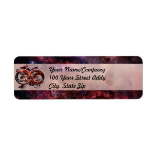 Cosmic Infinity Return Address Label