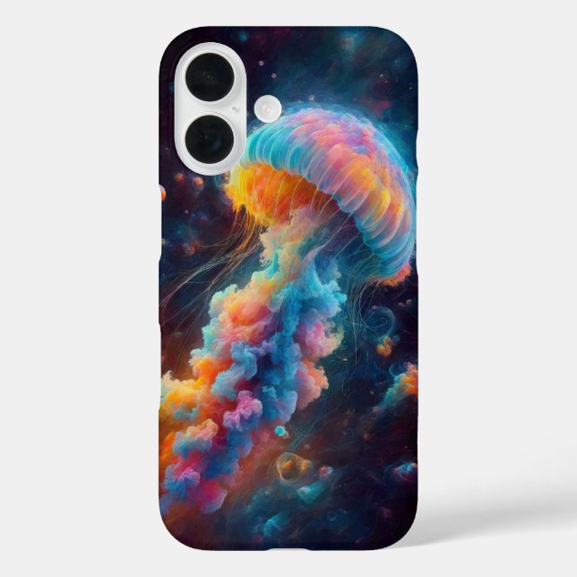 Cosmic Jellyfish Artwork Case-Mate iPhone Case (Back)