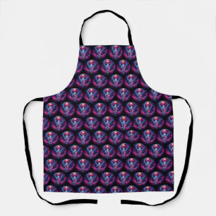 Cosmic Jellyfish Artwork Galaxy Apron