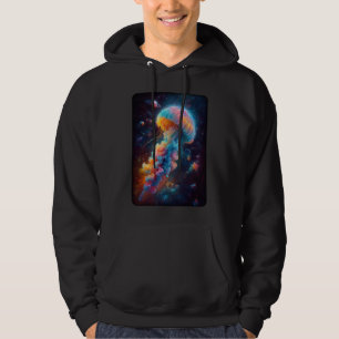 Cosmic Jellyfish Artwork Hoodie