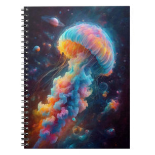 Cosmic Jellyfish Artwork Notebook
