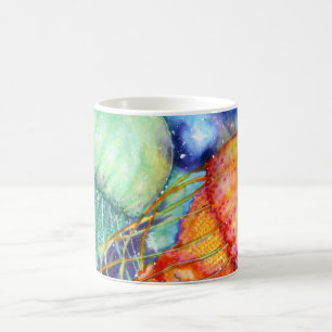 Cosmic Jellyfish Coffee Mug