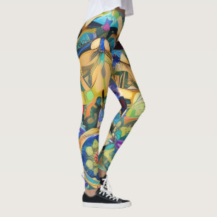 Cosmic Kaleidoscope Leggings