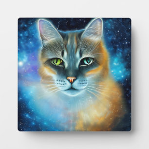 Cosmic Kitty Plaque
