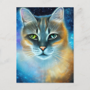 Cosmic Kitty Postcard