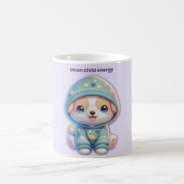 Cosmic Lavender Dog Mug (Center)