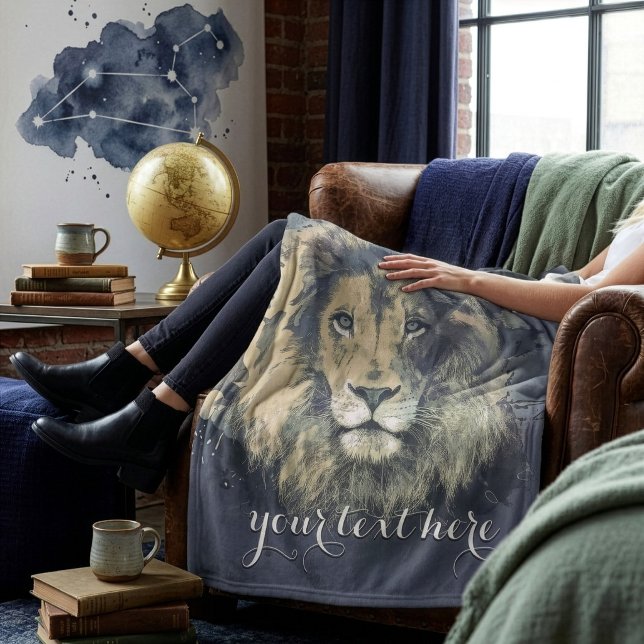 COSMIC LION KING | Custom Fleece Blanket (Creator Uploaded)