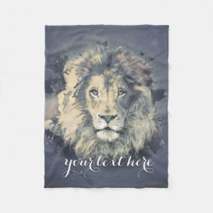 COSMIC LION KING   Custom Fleece Blanket