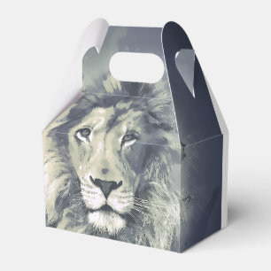 COSMIC LION KING Custom Gable Favour Gift Box