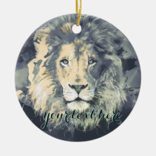 COSMIC LION KING   Custom Ornament