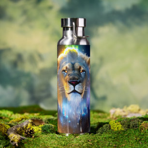 Cosmic Lion Water Bottle