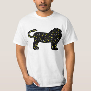 Cosmic Lion Zodiac Symbol for Leo Identity T-Shirt