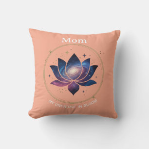 Cosmic Lotus Flower Mom Bloom Cushion