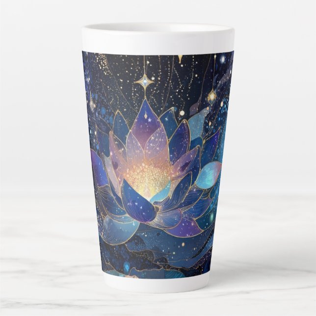 Cosmic lotus latte mug (Front)