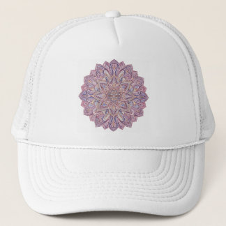 Cosmic Lotus Mandala Trucker Hat
