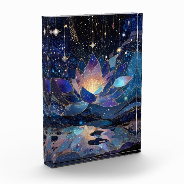 Cosmic lotus photo block (Left)