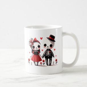 Cosmic Love – Astronaut Valentine’s Day  Coffee Mug