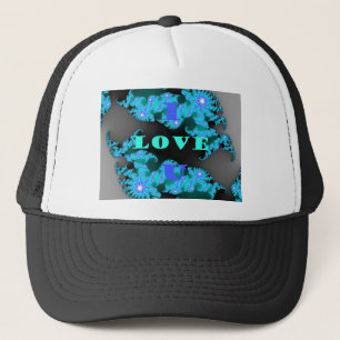 Cosmic Love Elements Art Print Trucker Hat