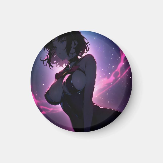 Cosmic Lunar Scout Anime Dream Magnet (Front)