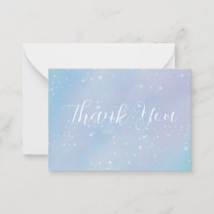 cosmic magic pixie dust thank you cards