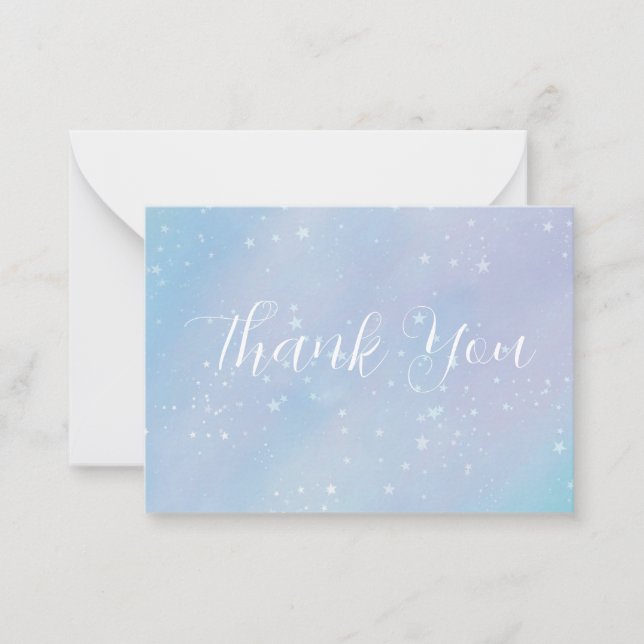 cosmic magic pixie dust thank you cards (Front)